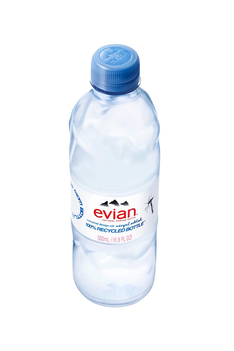Evian Recycled Water Bottle