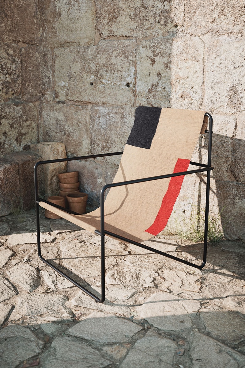 ferm living spring summer ss21 pre collection outdoor poetry furniture homeware lounge chair