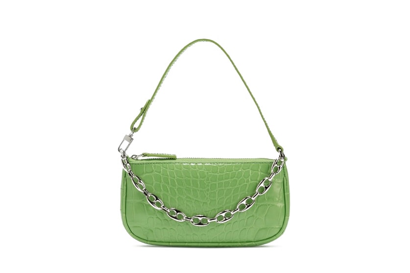 Spring/Summer 21 Green Bag Trend Accessories Sage Green Prada Bottega Veneta Gucci Jacquemus By Far