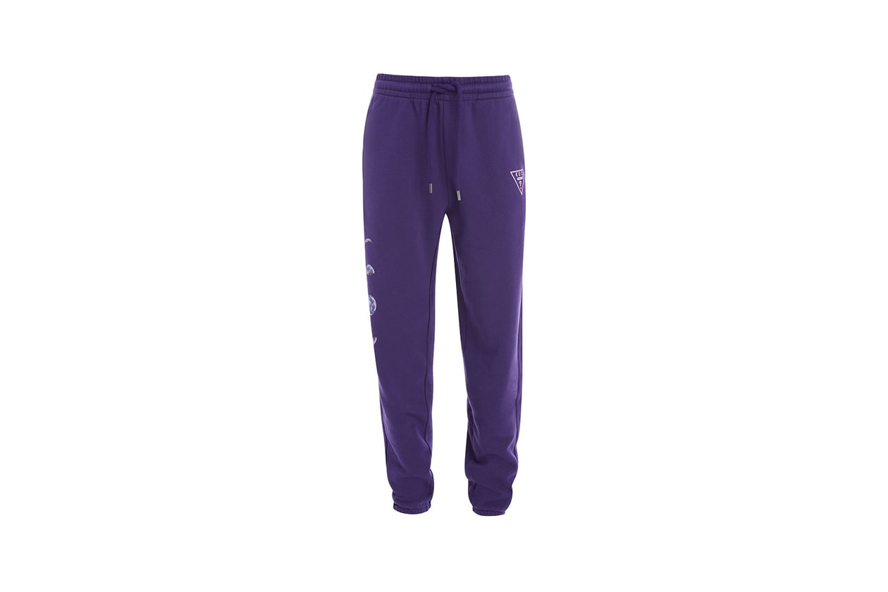 guess originals niki 88rising collaboration moonchild collection hoodie sweatpants tank top black purple