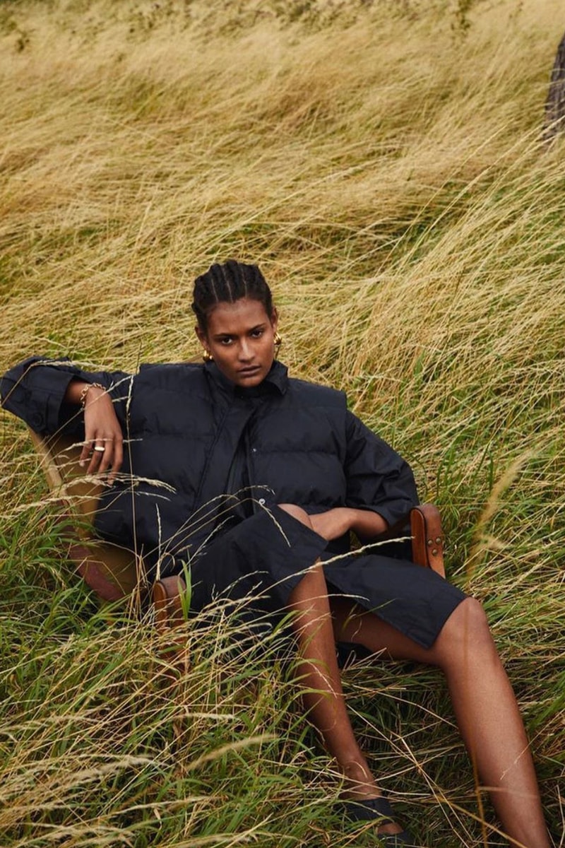 H2OFagerholt Black Jacket SS21 Collection Lookbook Campaign Loungewear Sportswear Activewear Danish Copenhagen Leisure Sports Brand Julie Bex Fagerholt