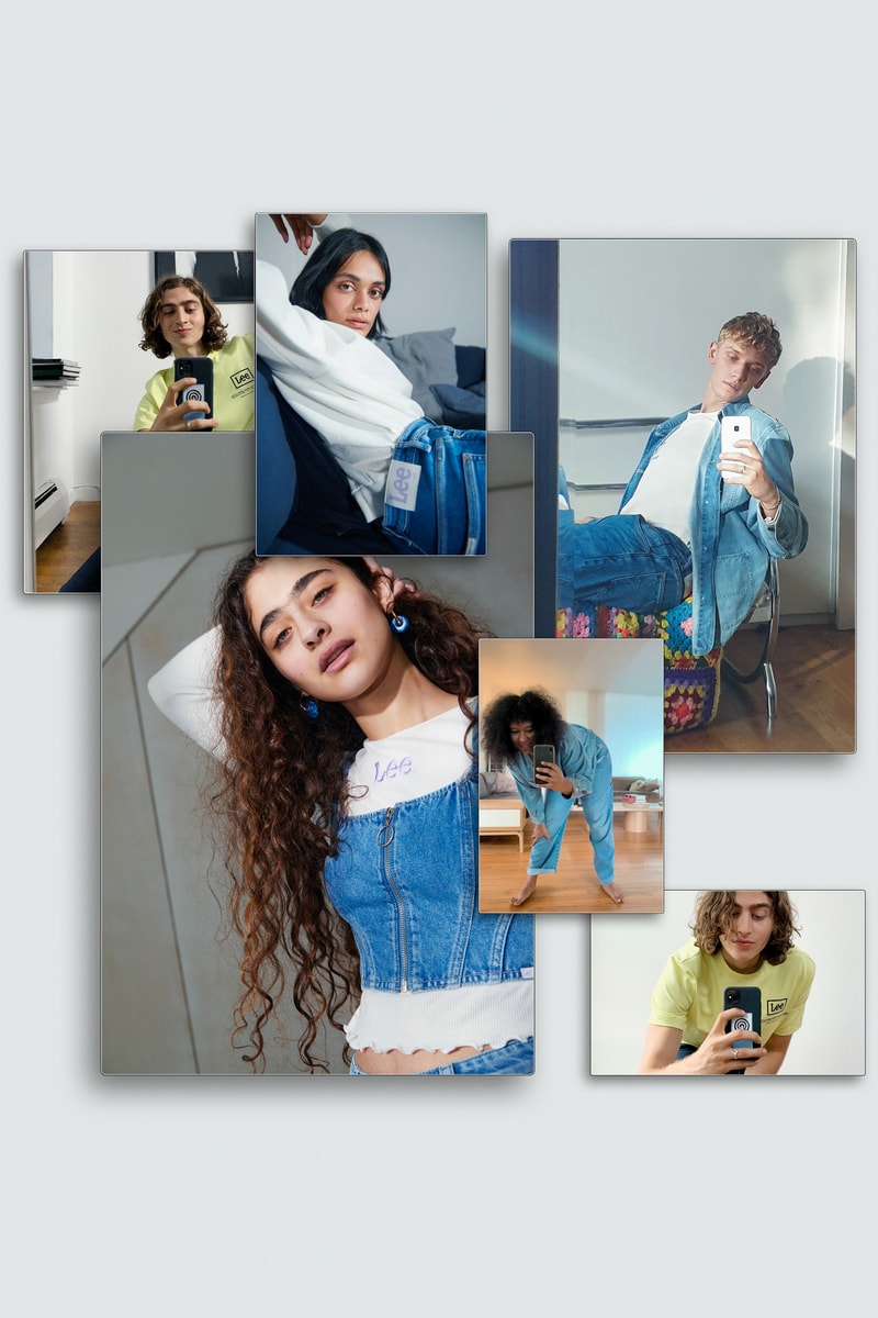 Lee x H&M Sustainable Denim Capsule Collection Fashion Recycled Cotton
