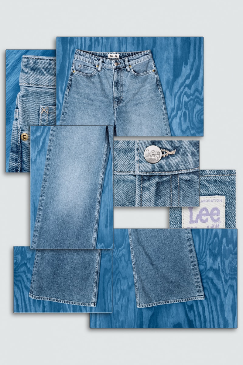 Lee x H&M Sustainable Denim Capsule Collection Fashion Recycled Cotton