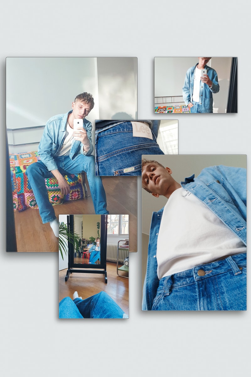 Lee x H&M Sustainable Denim Capsule Collection Fashion Recycled Cotton