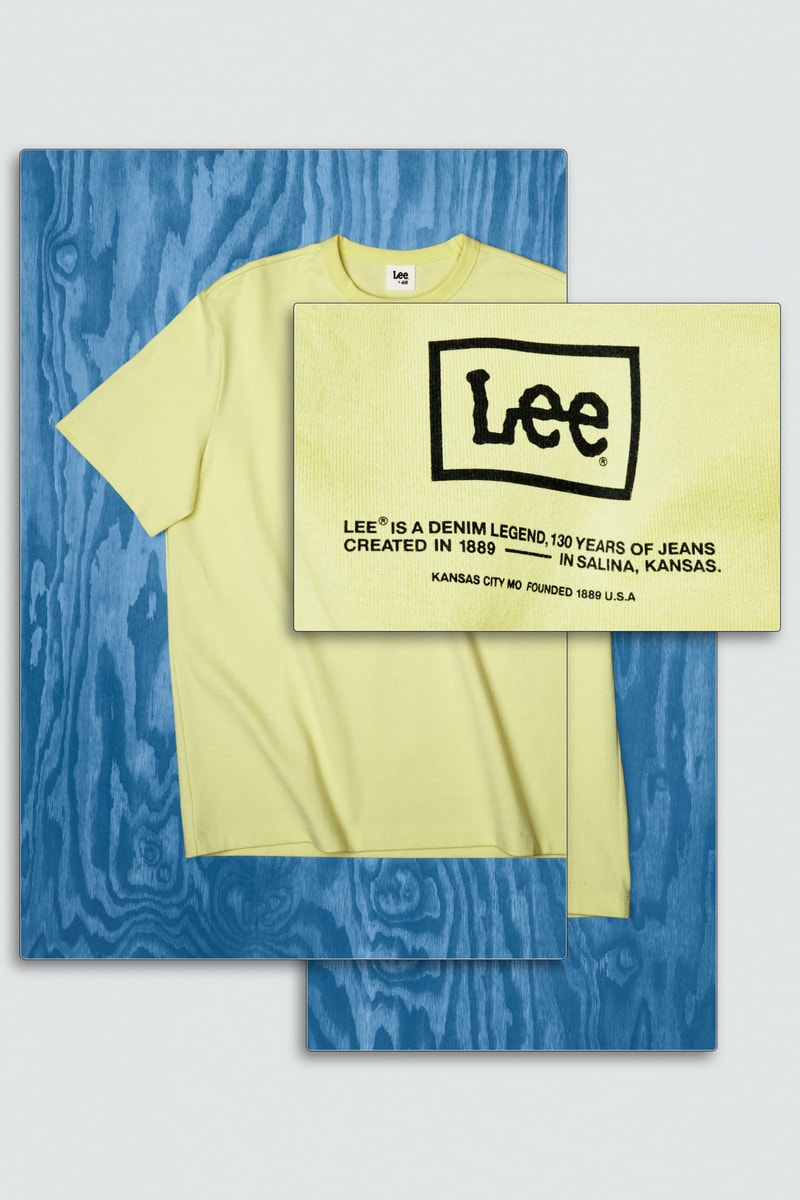 Lee x H&M Sustainable Denim Capsule Collection Fashion Recycled Cotton