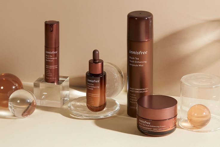 innisfree Infuses Its Popular Skincare Products With Black Tea