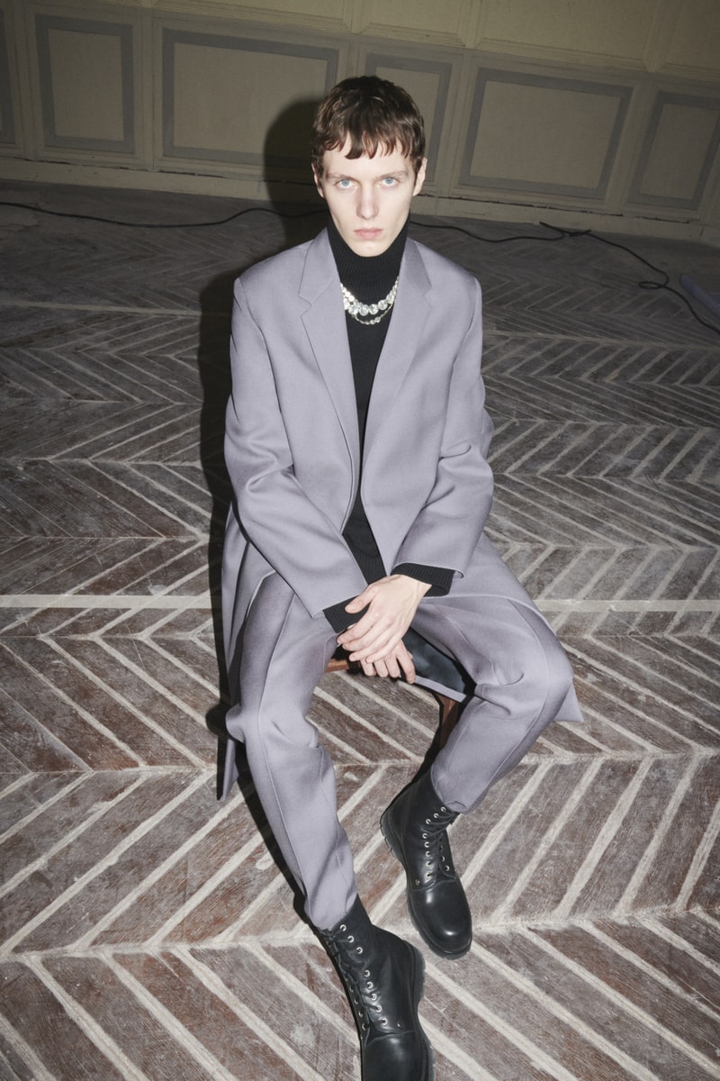 jil sander menswear fall winter fw21 collection lookbook gray jacket coat