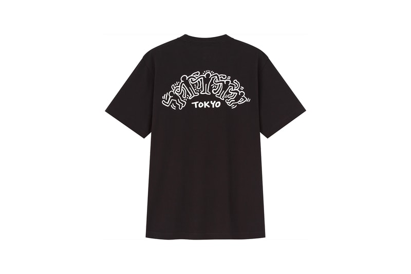 keith haring uniqlo collaboration tees t shirt graphic art tokyo white