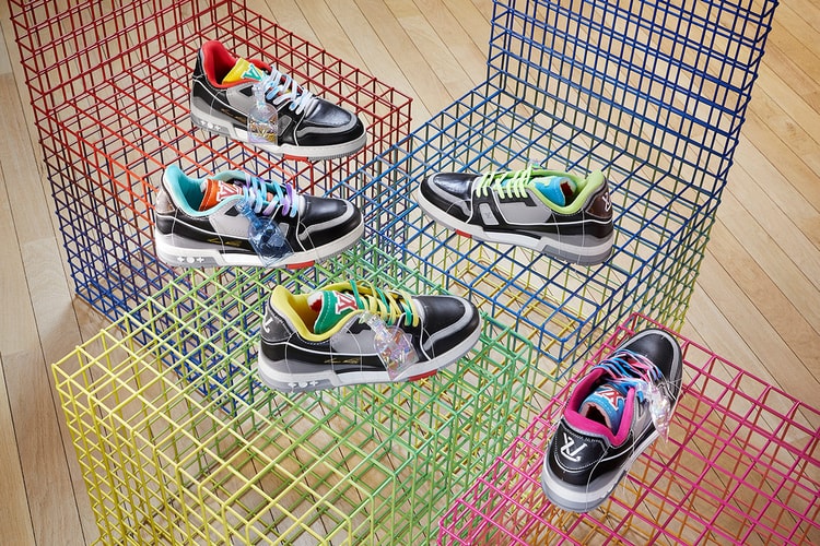 Louis Vuitton Reworks the First LV Trainer in New Upcycling Collection