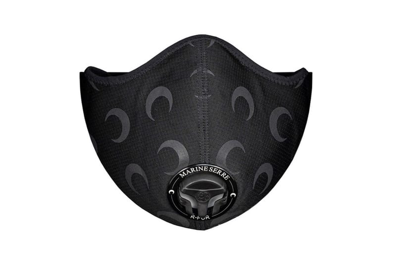 Marine Serre's Crescent Moon Print Lands on R-PUR's Protective Face Mask