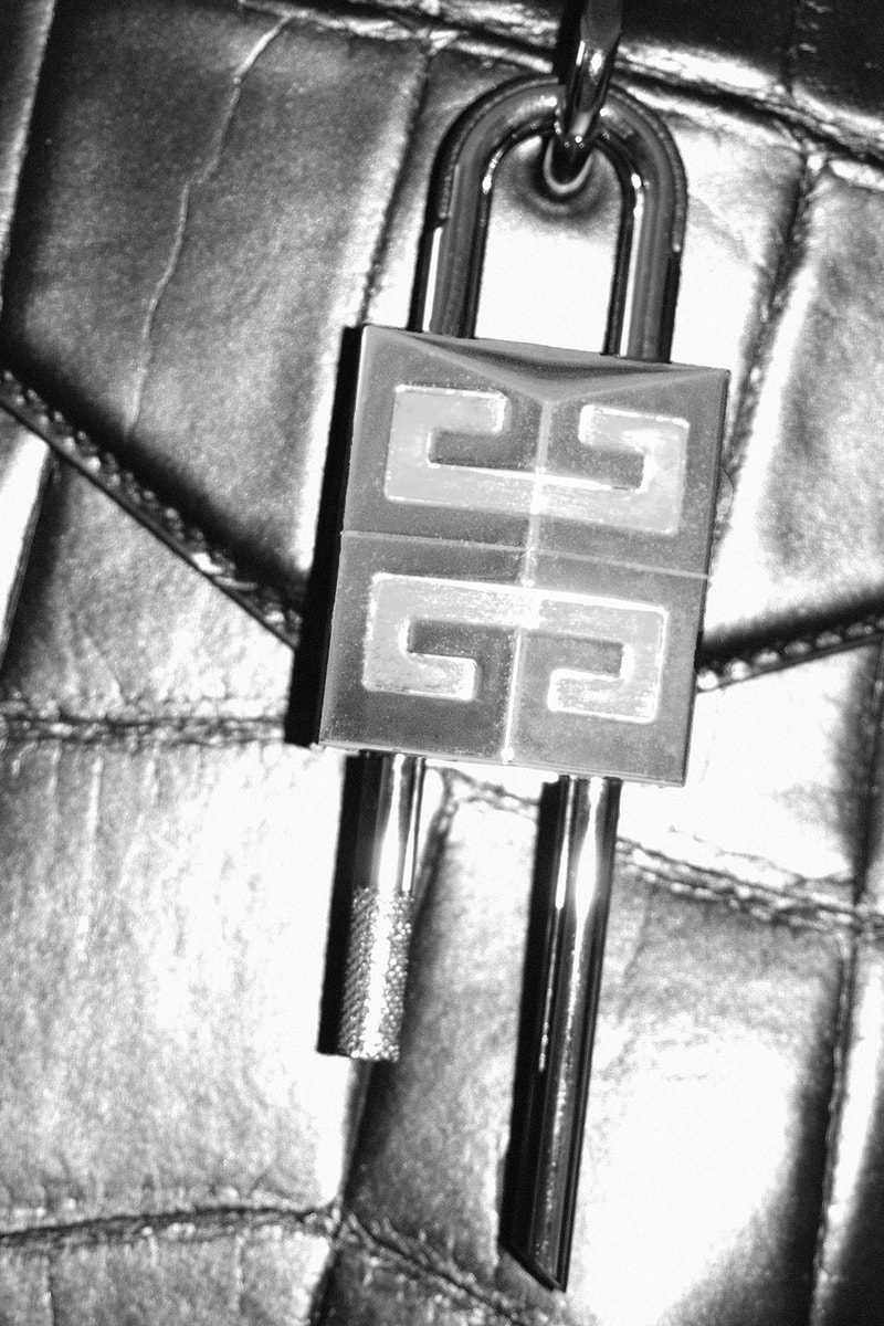 givenchy matthew williams unisex antigona handbags accessories logo padlock keys