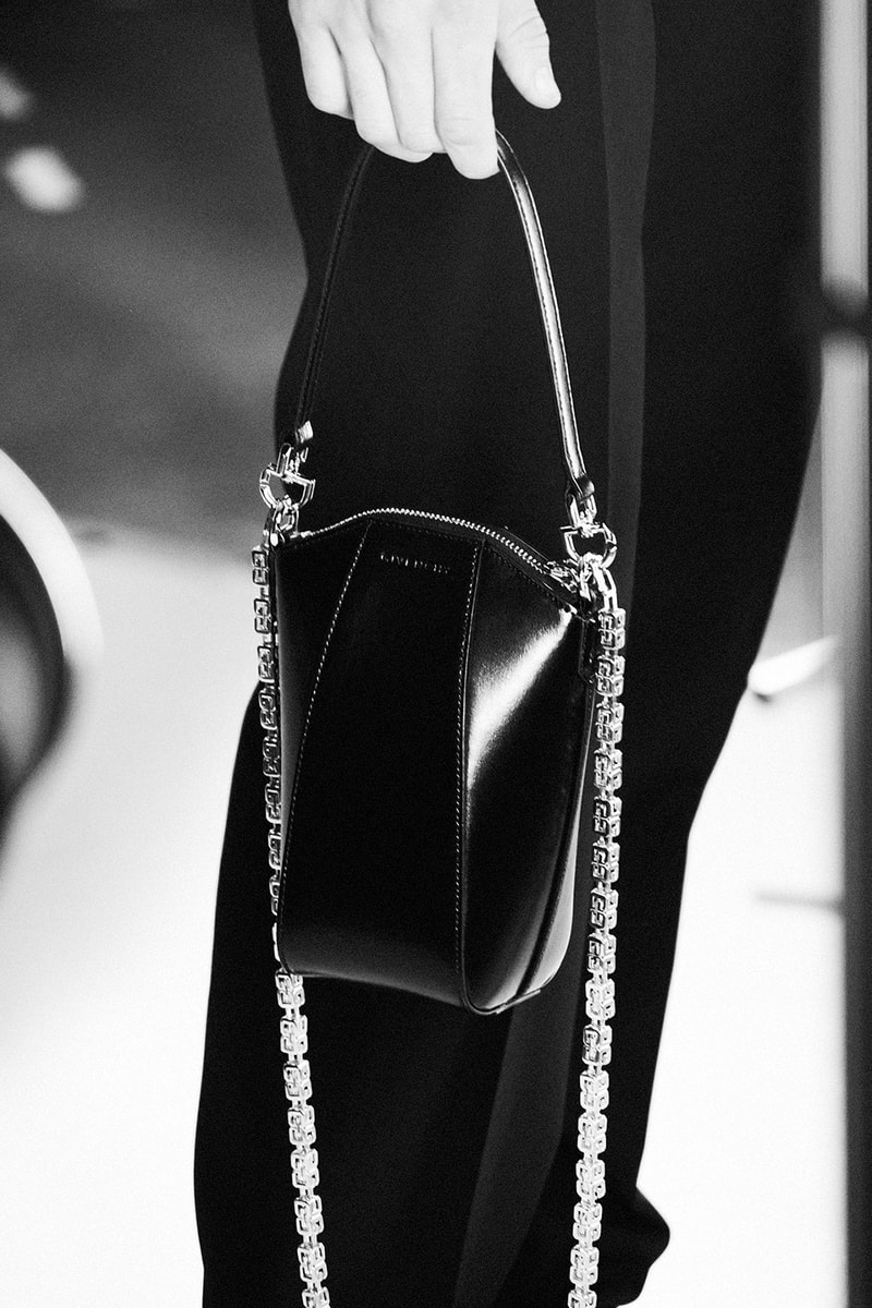 givenchy matthew williams unisex antigona handbags accessories crossbody black chain