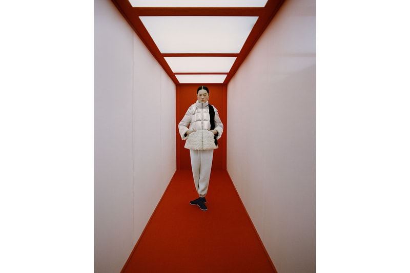 moncler lunar chinese new year of the ox campaign capsule collection white
