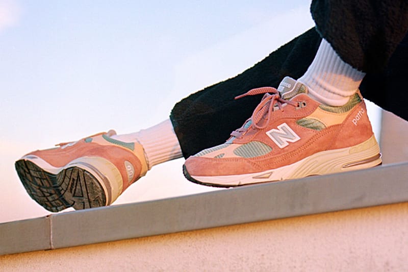 Patta x New Balance Add Peachy Coral Tones to 991 Sneaker