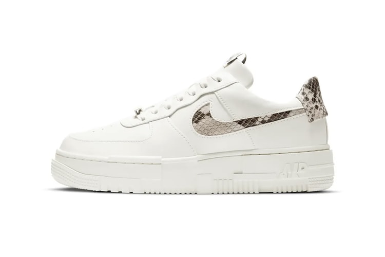 Peep the Faux Snakeskin Print on Nike's Latest Air Force 1 Pixel