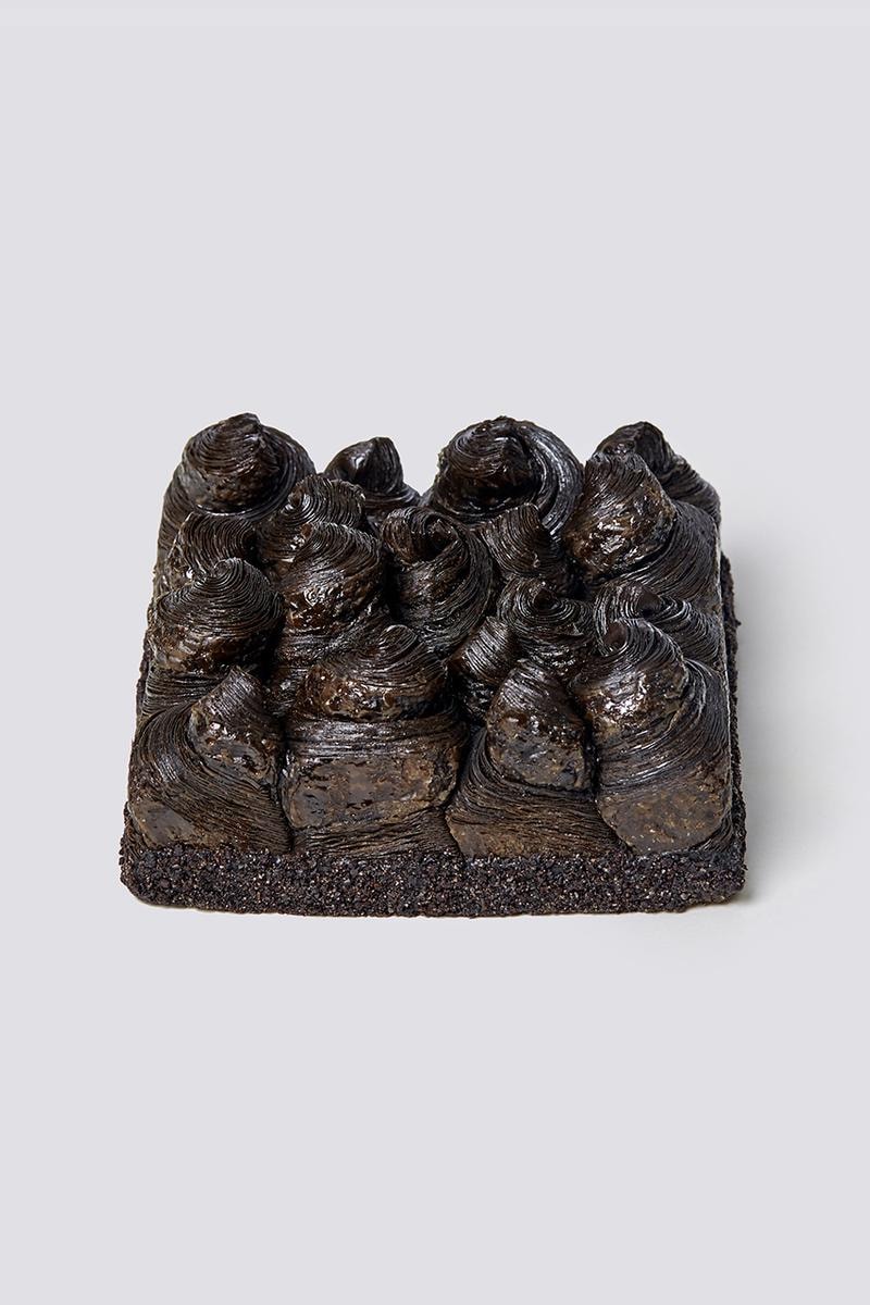 nudake gentle monster dessert brand seoul flagship cake black pastry