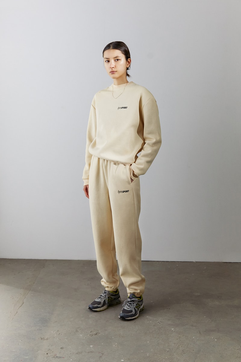 OpéraSPORT Rolando Unisex Logo Sweatsuit Sweatshirt Crewneck Sweater Renard Sweatpants Ivory Beige Copenhagen Brand Awa Stelter Stephanie Gundelach
