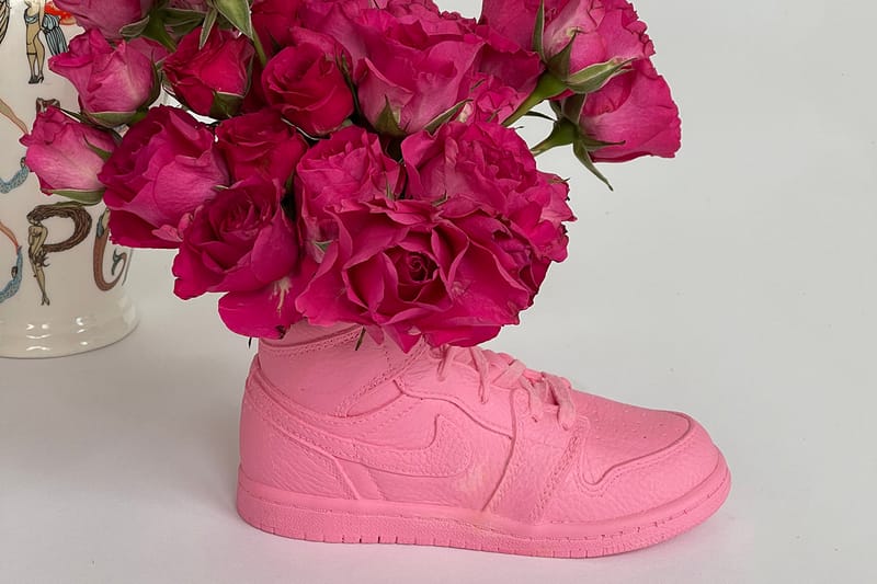Original Rose Launches Pink Air Jordan 1 Vase for Valentine’s Day
