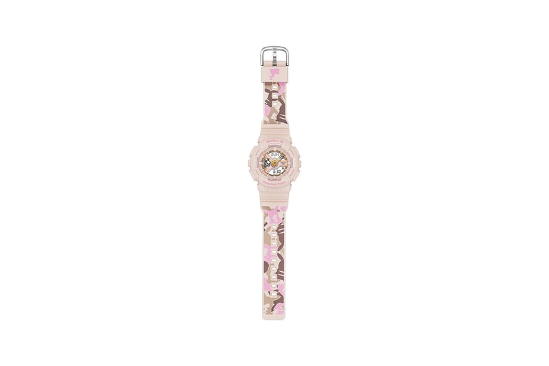 Pokémon x Casio G-SHOCK BABY-G Watch Collaboration Pikachu Pink Camo