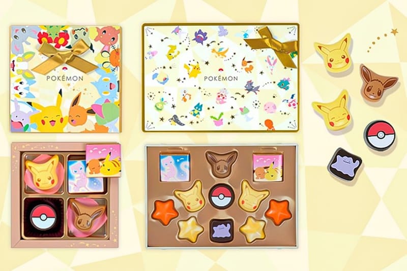 Pokémon Preps for Valentine's Day With Themed Chocolate Collection