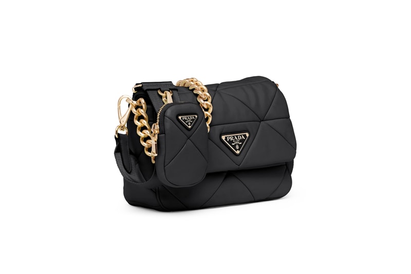 Prada Spring/Summer 2021 Accessories Collection Bags Re-Edition Nylon Cleo Purse 