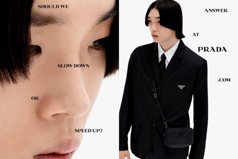 Prada Spring/Summer 2021 Campaign Raf Simons Collection Release Lookbook Imagery