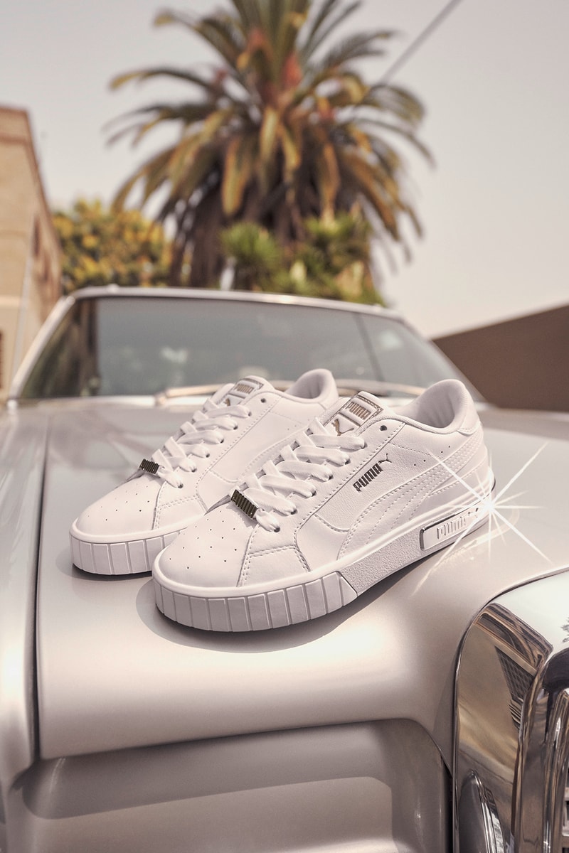 Selena Gomez PUMA Cali Star Metallic Campaign
