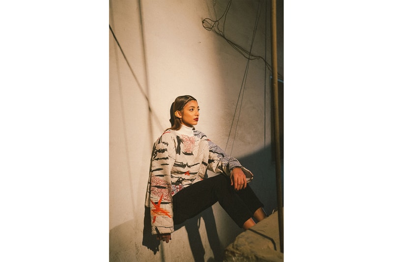 rastah intermission iii collection campaign pakistani brand censorship womenswear padded collar jumper sweater