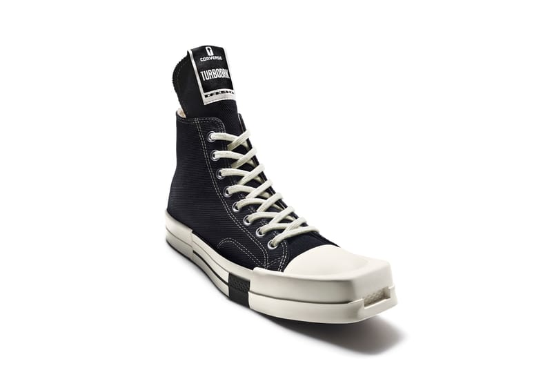 Rick Owens x Converse Debut Dramatic TURBODRK Chuck 70