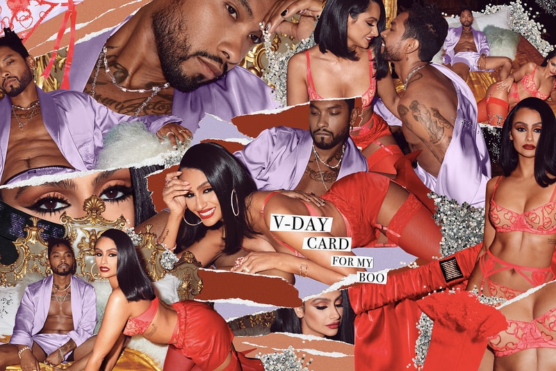 Rihanna Savage X Fenty Valentine's Day Lingerie Collection Campaign Bra Underwear