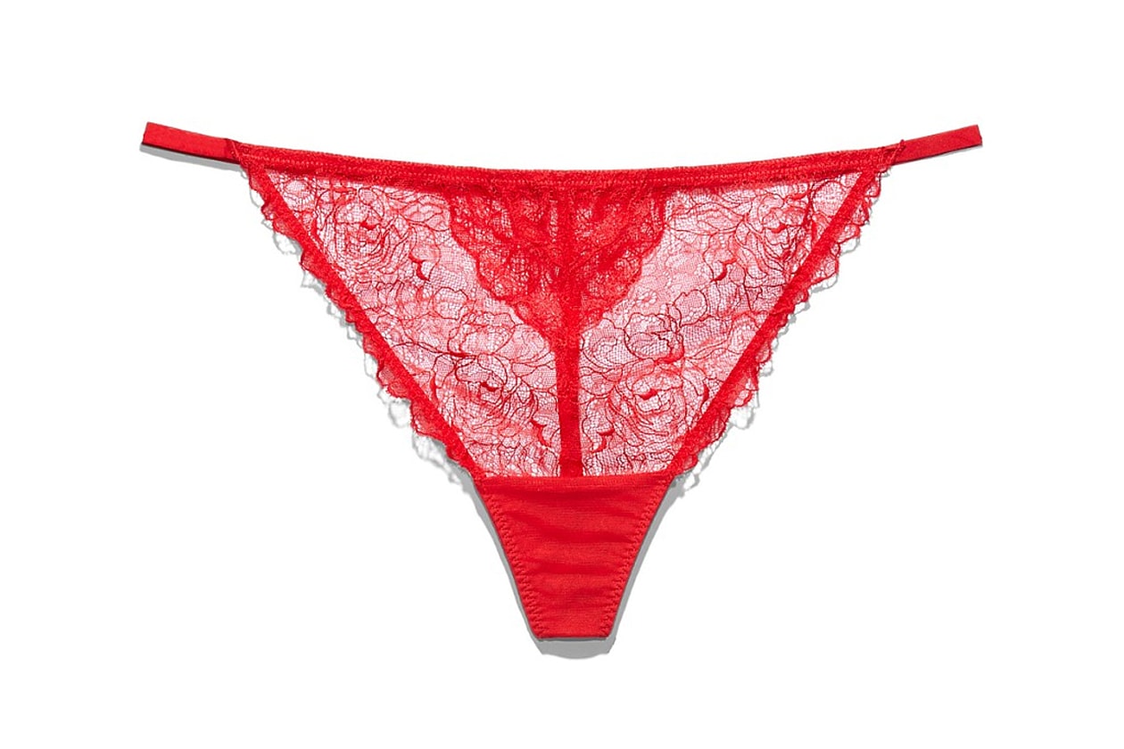 Rihanna slips into sheer lace Savage X Fenty lingerie for red hot