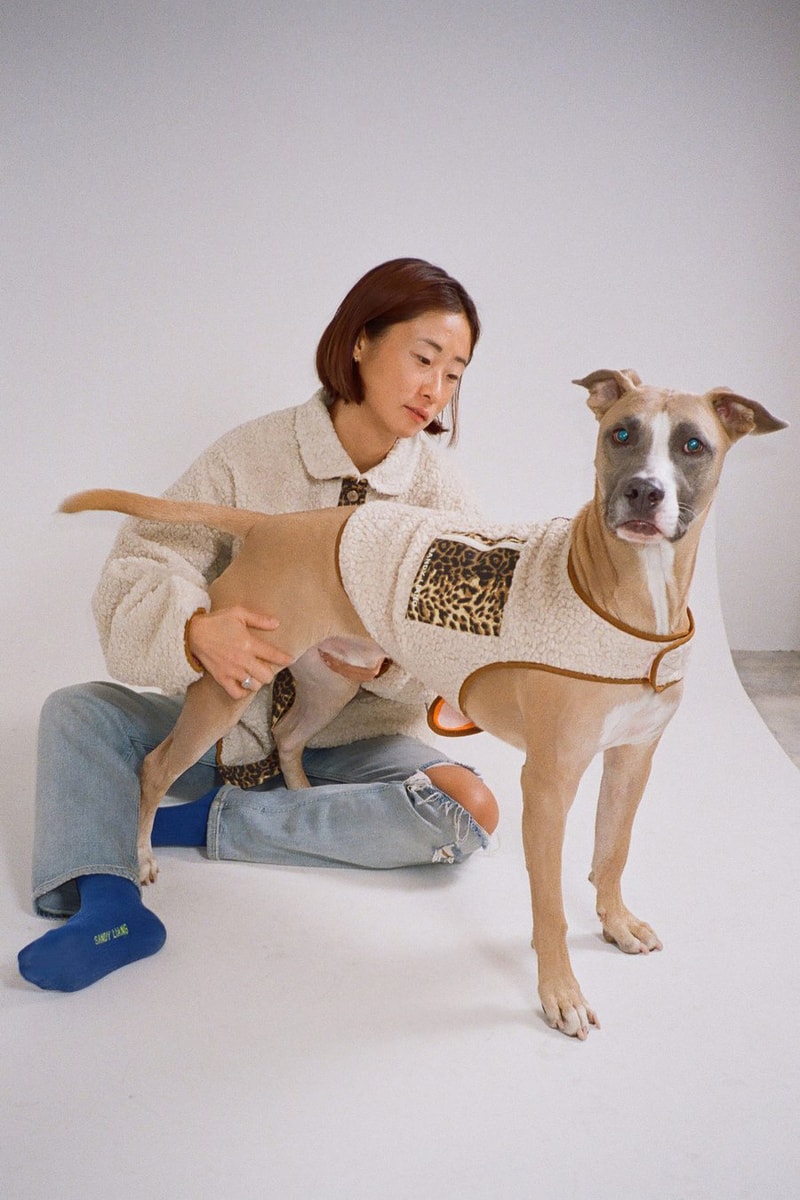 Sandy Liang Lil Fleece Dog Jacket Pet Clothing