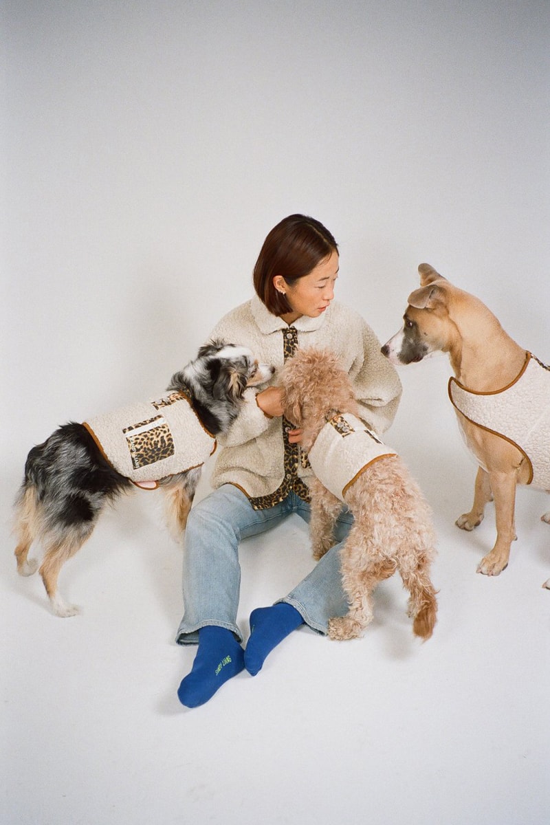 Sandy Liang Lil Fleece Dog Jacket Pet Clothing