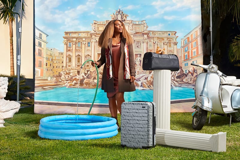 Serena Williams Unveils New Collection of Suitcases for Away