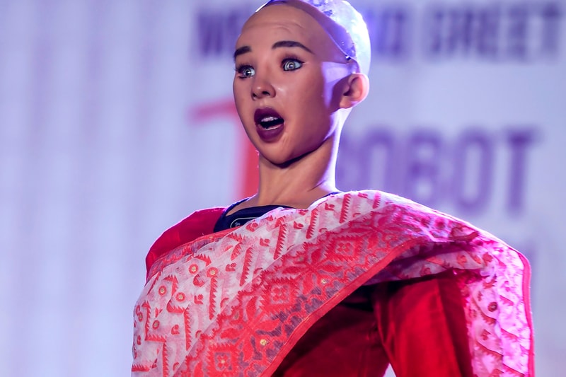 Sophia the Robot Hanson Robotics Speaking