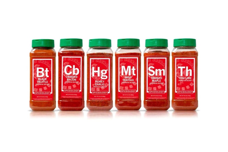 Siracha Hot Sauce Dry Spice Blend Powder Spiceology x Huy Fong Foods
