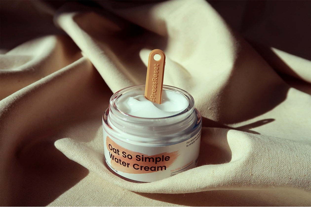 krave beauty oat so simple water facial cream sustainable eco-friendly korean brands