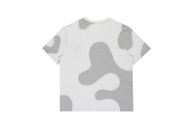 telfar camo tee t shirt apparel gray