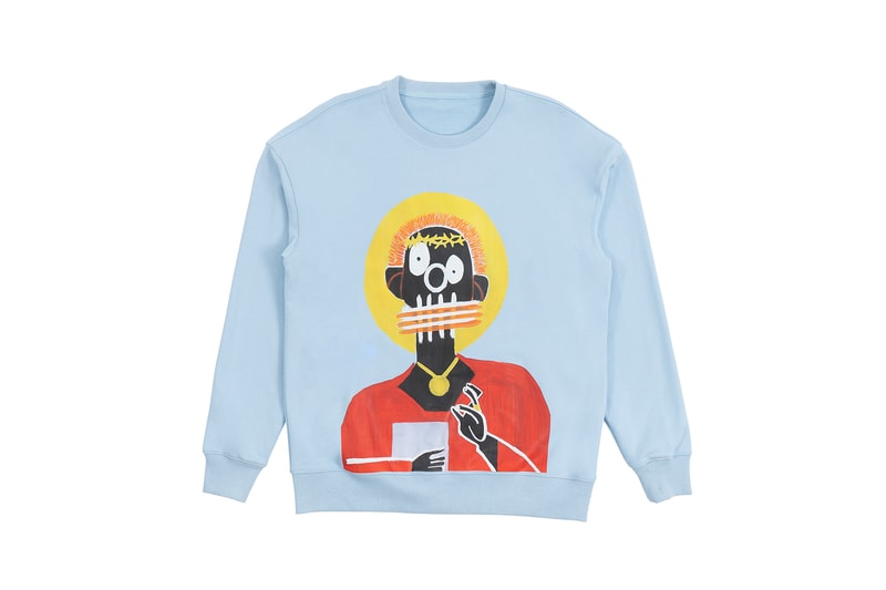 tier project 3 joy to the world collection sweater outerwear pastel blue front