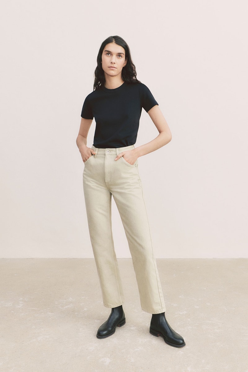 uniqlo u spring summer collection black tee t shirt pants shoes