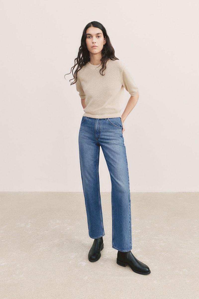 uniqlo u spring summer collection shirt denim jeans shoes