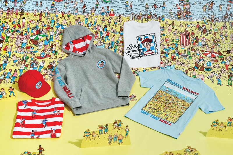 vans wheres waldo wally collaboration apparel t-shirt hoodie