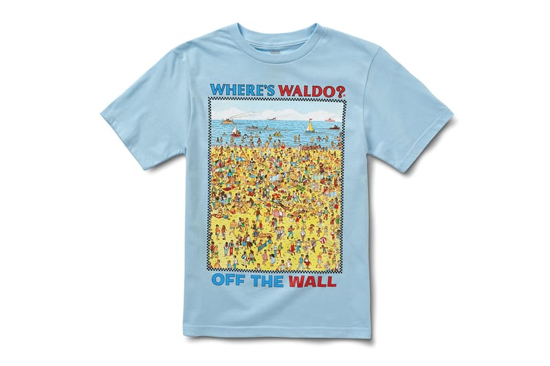 vans where's waldo shirt