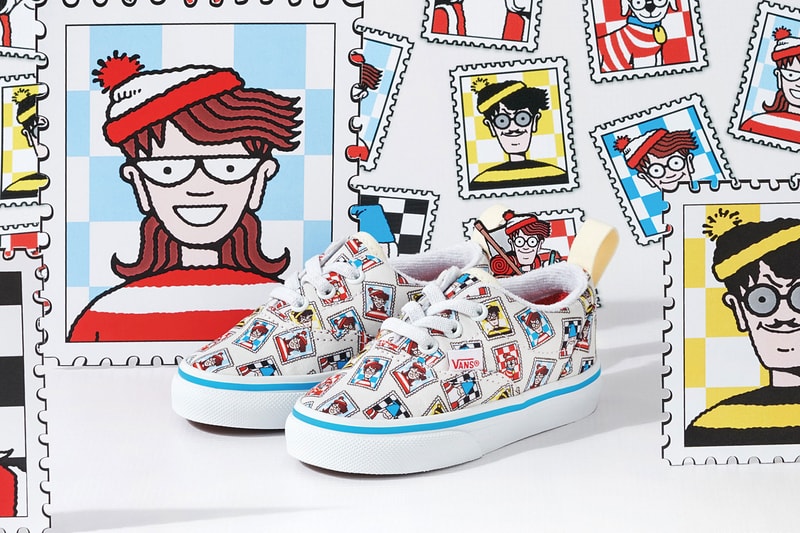 vans wheres waldo wally collaboration sneakers old skool