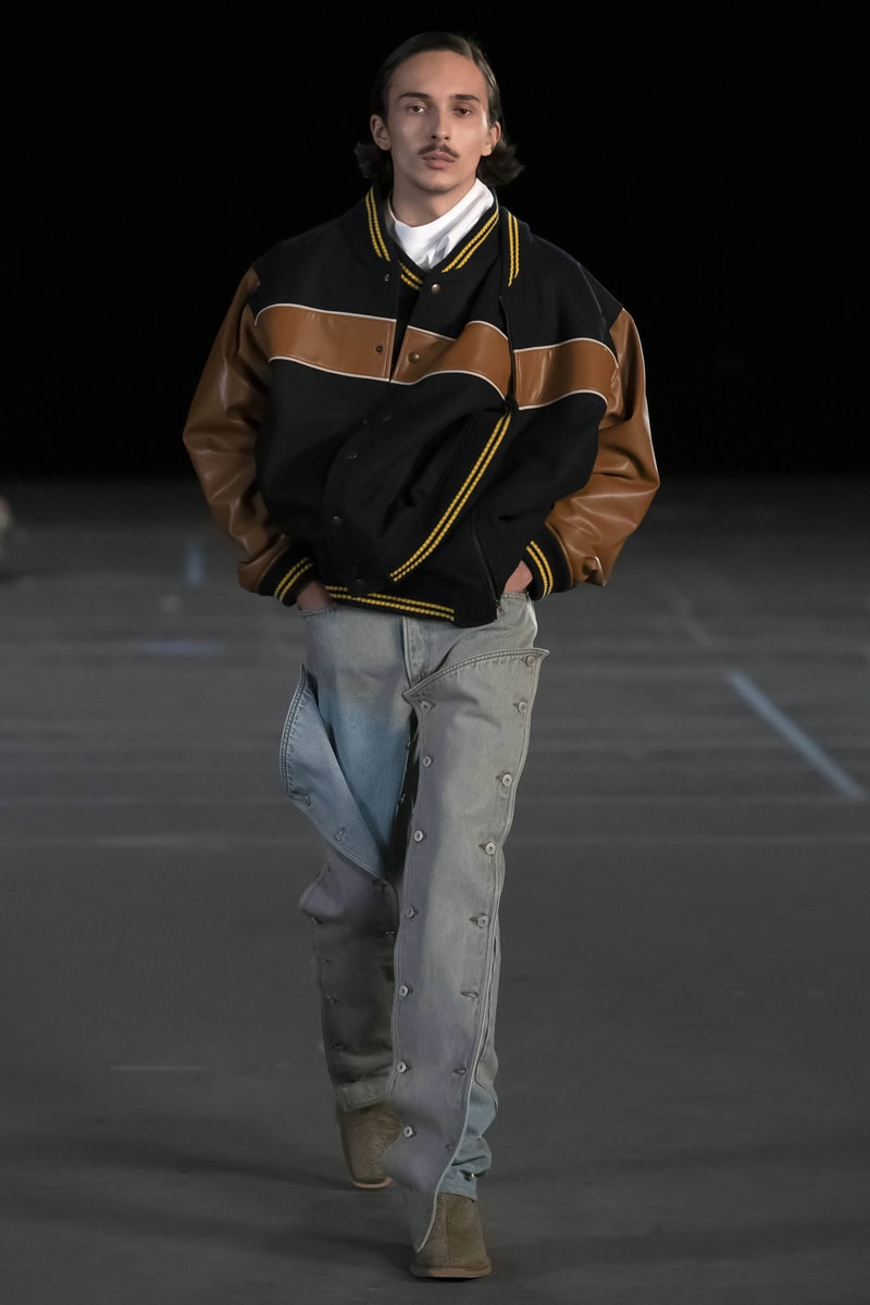 Letterman Varsity Jacket Trend Fall/Winter 2021 Runway Louis Vuitton Isabel Marant Y/Project Vetements