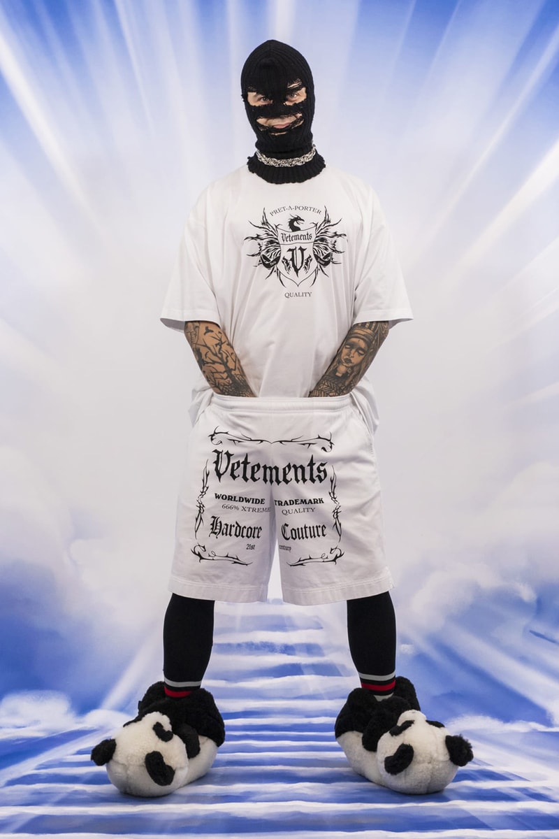 vetements fall winter full collection paris fashion week mens pfw matrix inspired jackets suits coats guram gvasalia