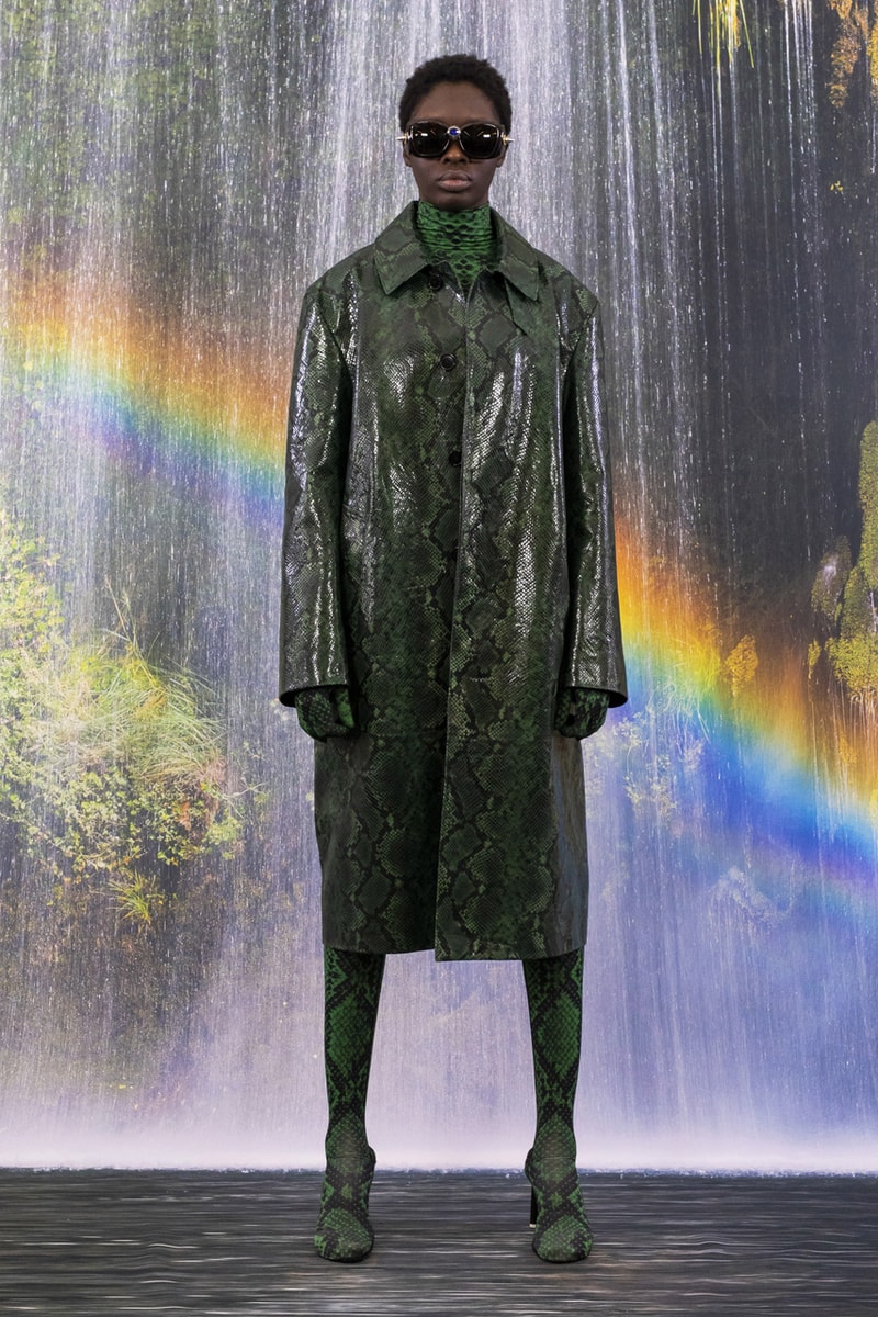 vetements fall winter full collection paris fashion week mens pfw matrix inspired jackets suits coats guram gvasalia