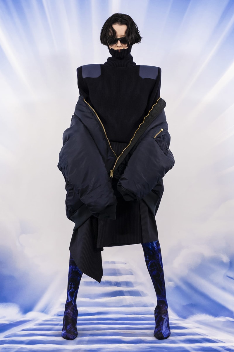 vetements fall winter full collection paris fashion week mens pfw matrix inspired jackets suits coats guram gvasalia