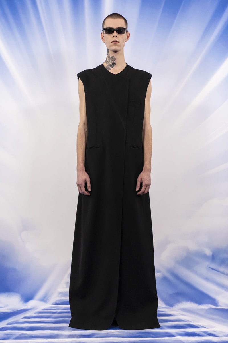 vetements fall winter full collection paris fashion week mens pfw matrix inspired jackets suits coats guram gvasalia