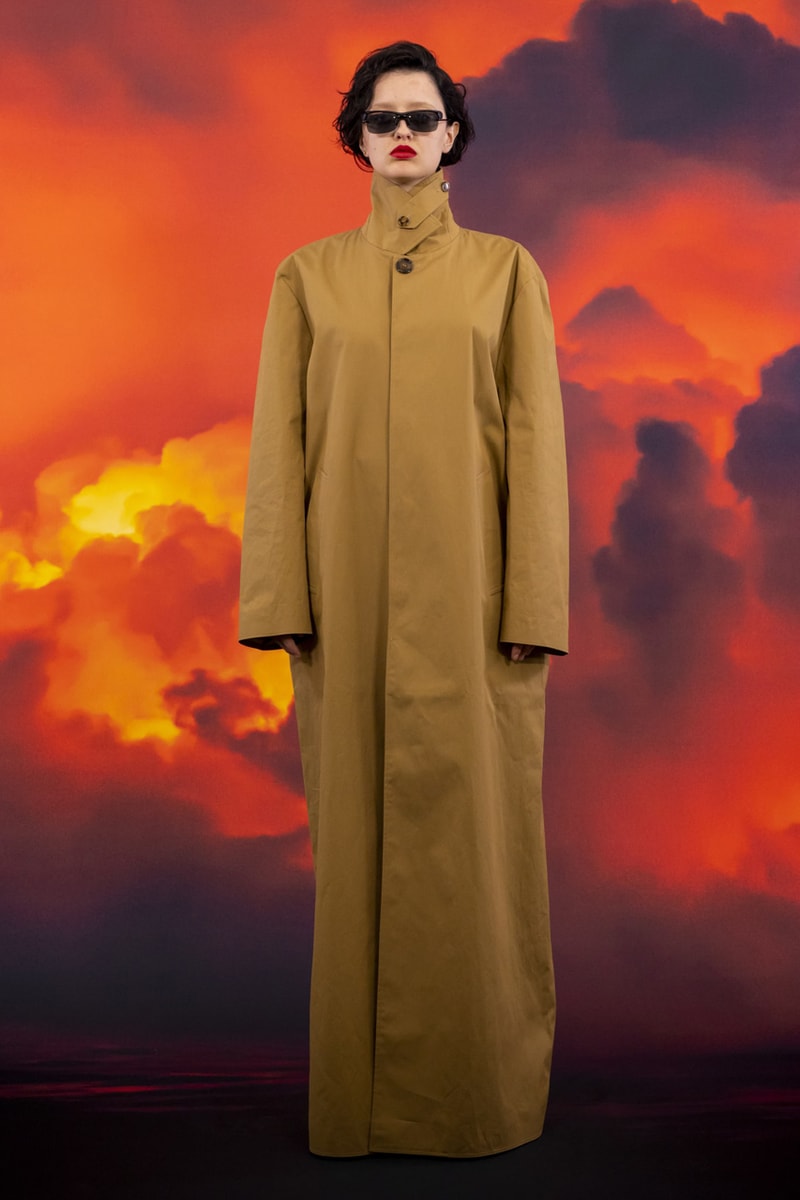vetements fall winter full collection paris fashion week mens pfw matrix inspired jackets suits coats guram gvasalia